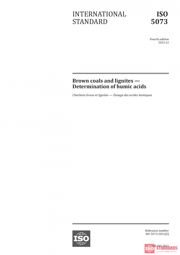 ISO 5073:2021 PDF