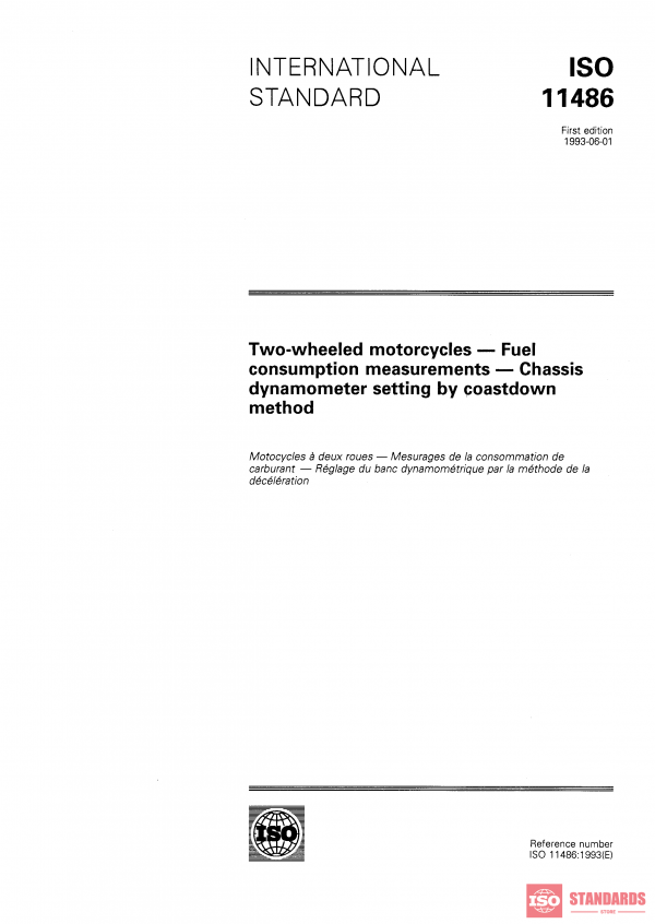 ISO 11486:1993 PDF