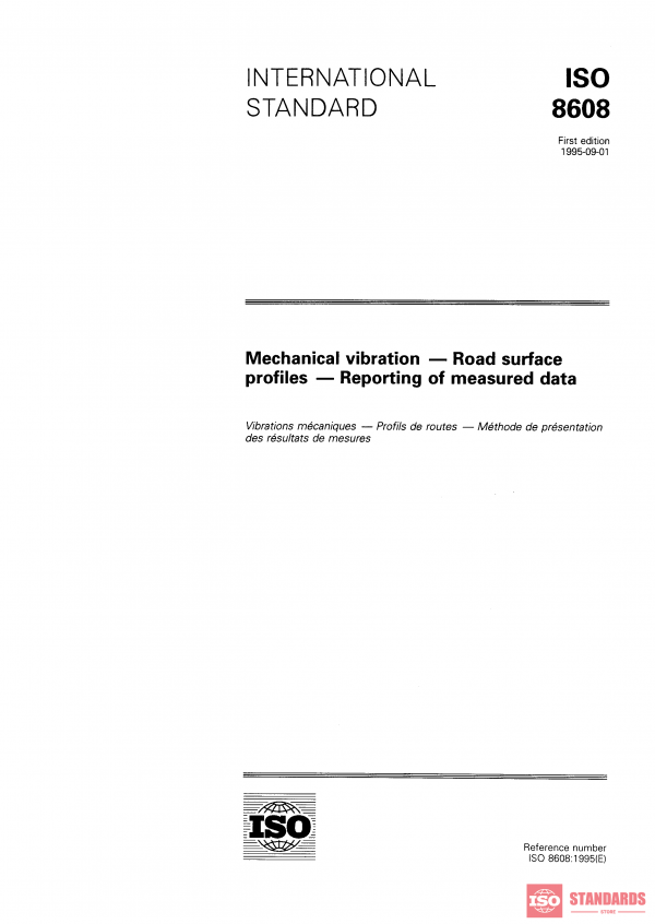 ISO 8608:1995 PDF