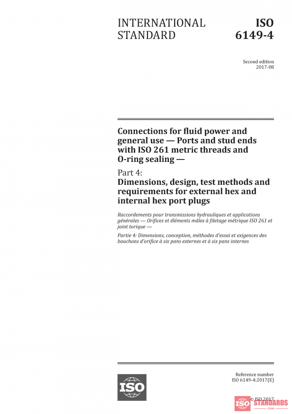 ISO 6149-4:2017 PDF
