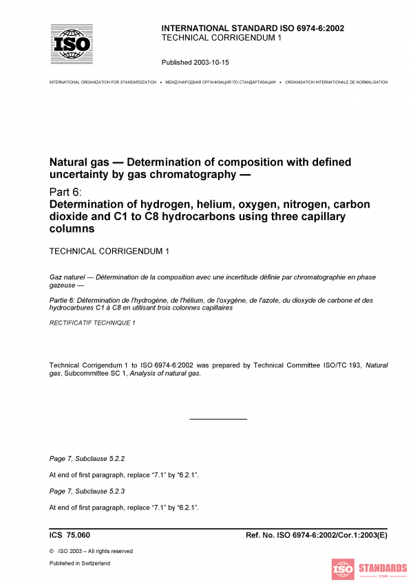 ISO 6974-6:2002/Cor 1:2003 PDF