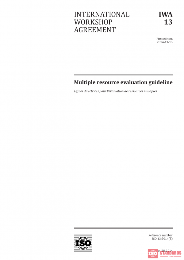 IWA 13:2014 PDF
