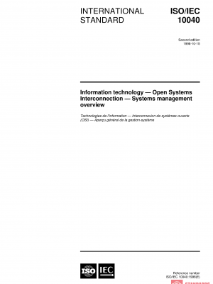 ISO/IEC 10040:1998 PDF