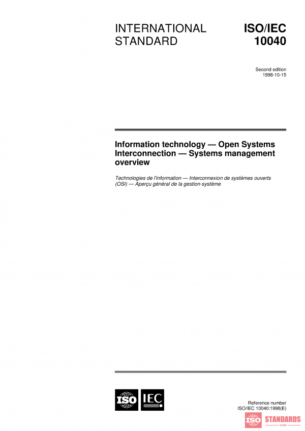 ISO/IEC 10040:1998 PDF