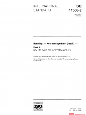 ISO 11568-3:1994 PDF