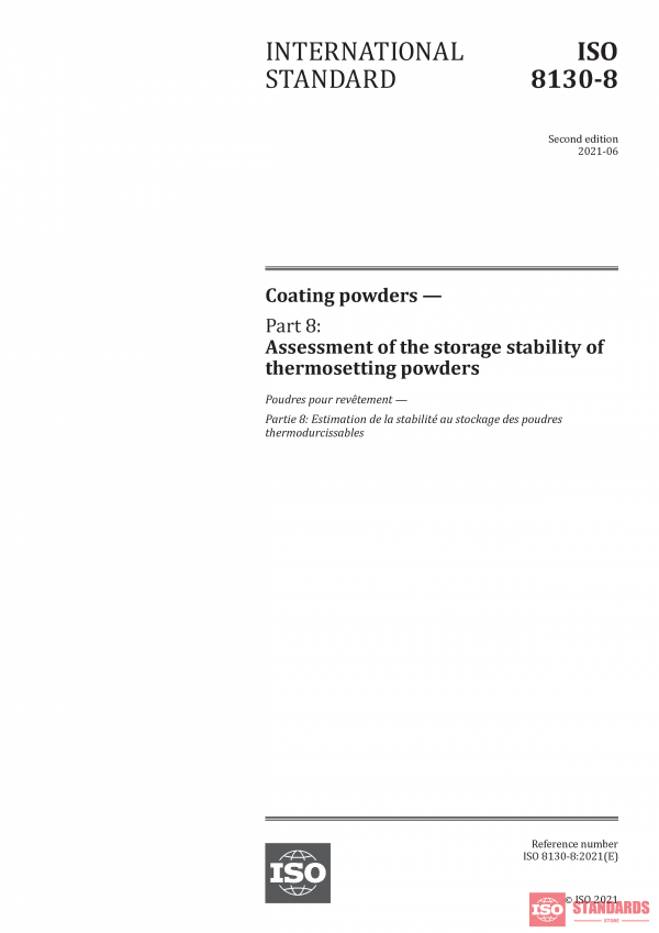 ISO 8130-8:2021 PDF