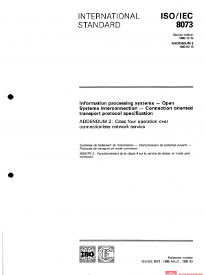ISO/IEC 8073:1988/Add 2:1989 PDF