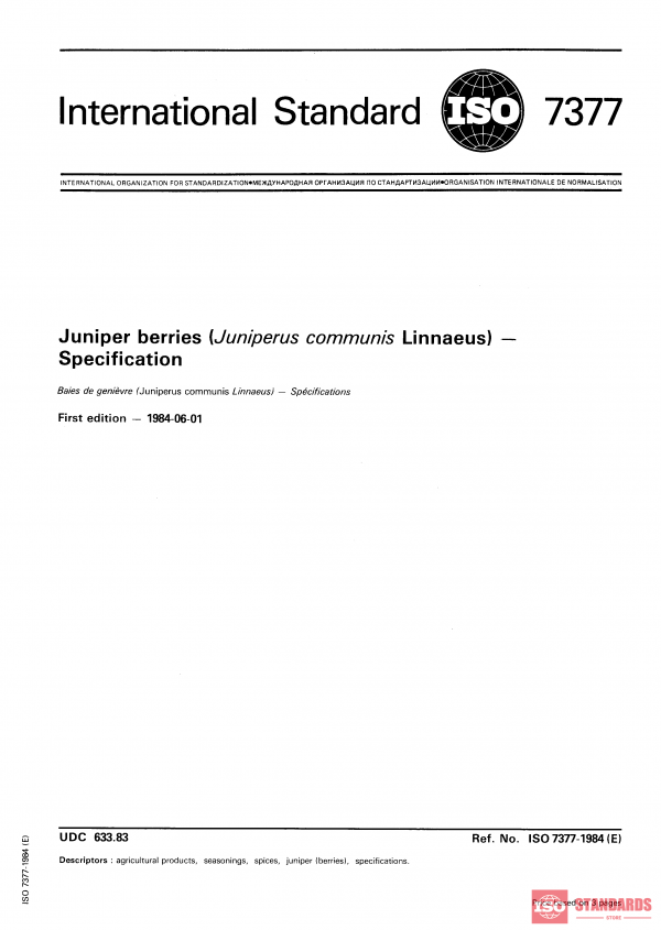 ISO 7377:1984 PDF