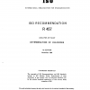 ISO/R 457:1985 PDF