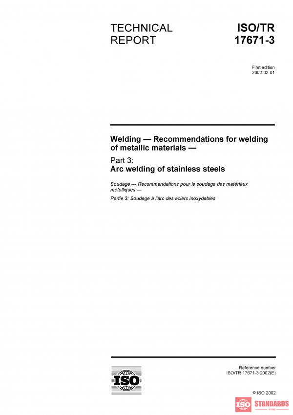 ISO/TR 17671-3:2002 PDF