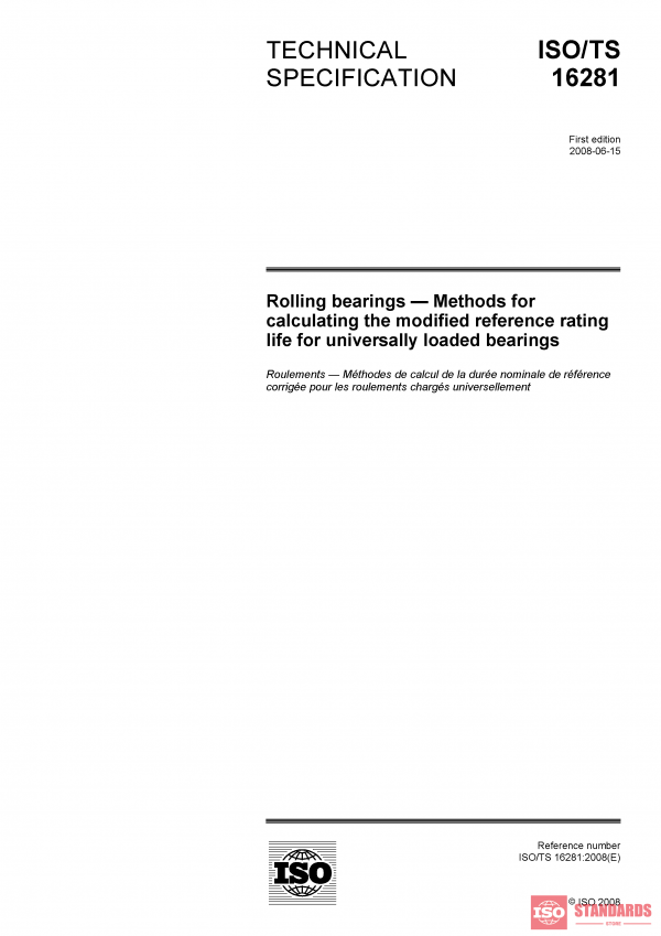 ISO/TS 16281:2008 PDF