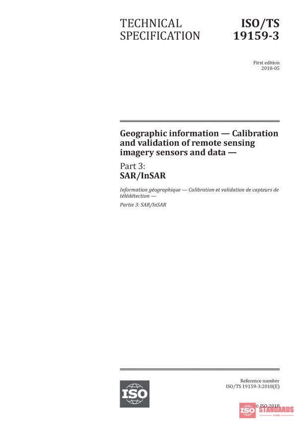 ISO/TS 19159-3:2018 PDF