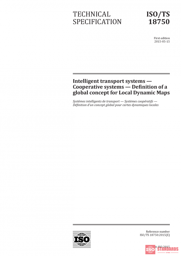 ISO/TS 18750:2015 PDF