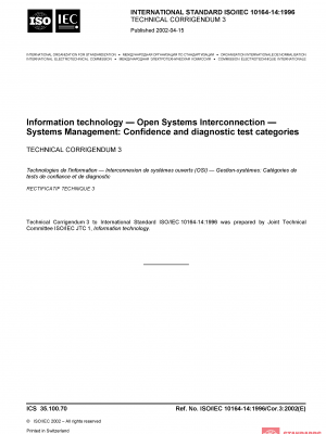 ISO/IEC 10164-14:1996/COR3:2002 PDF