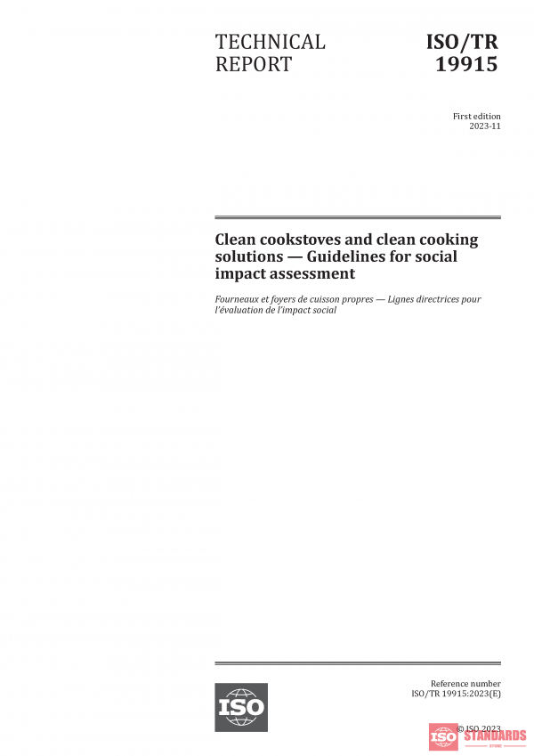 ISO/TR 19915:2023 PDF