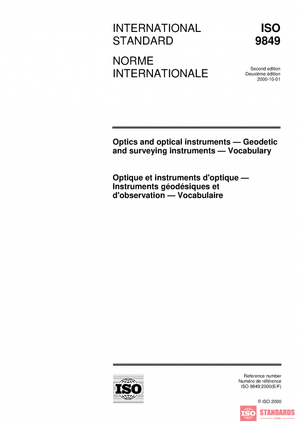 ISO 9849:2000 PDF