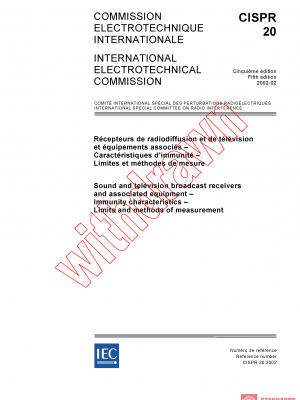 CISPR 20:2002 PDF