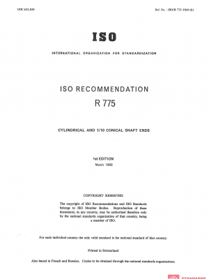 ISO/R 775:1969 PDF