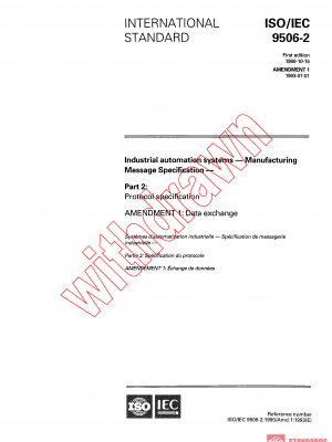ISO/IEC 9506-2:1990/AMD1:1993 PDF