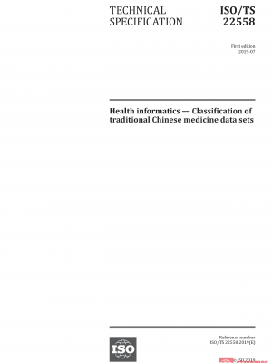 ISO/TS 22558:2019 PDF