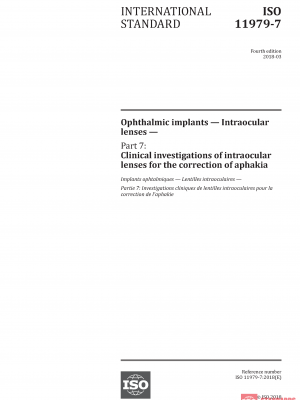 ISO 11979-7:2018 PDF