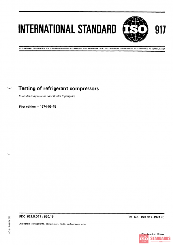 ISO 917:1974 PDF