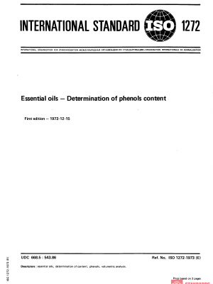 ISO 1272:1973 PDF