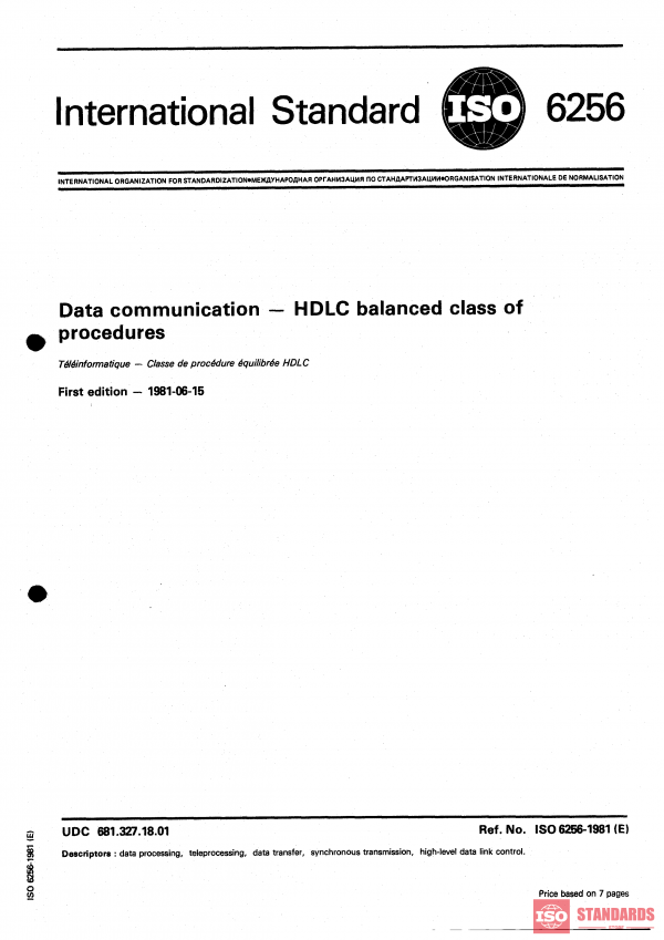 ISO 6256:1981 PDF